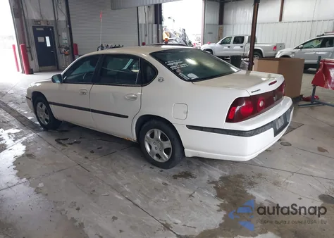 2003 Chevrolet Impala from USA, damaged, VIN 2G1WF52E439307821